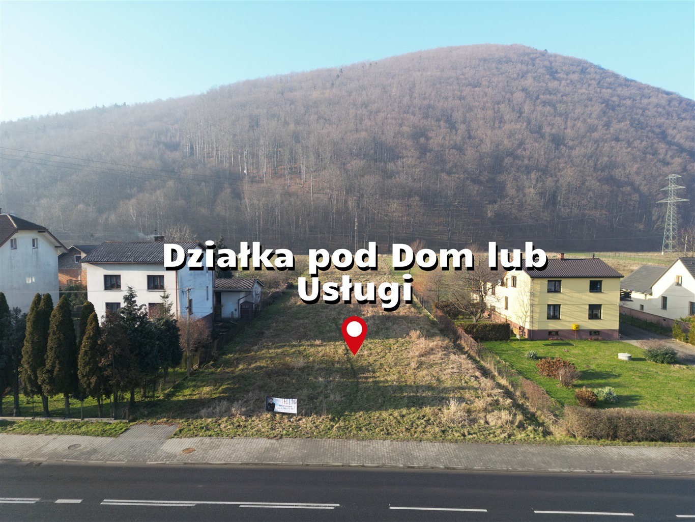 Działka pod Dom lub Usługi!